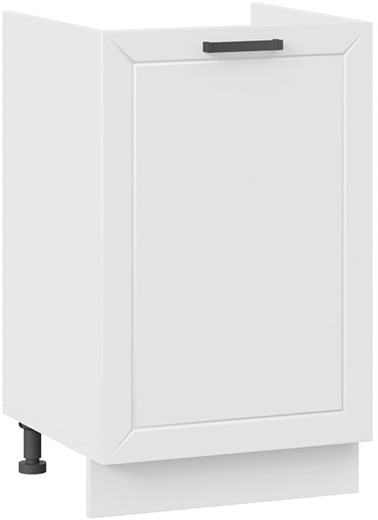 

Шкаф напольный Трия Лорас 1Н5М (белый/холст белый)