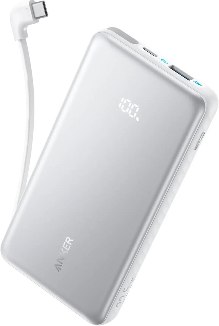 

Внешний аккумулятор Anker Zolo A110D 22.5W 10000mAh (белый)