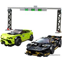 Конструктор LEGO Speed Champions 76899 Lamborghini Urus ST-X и Huracan EVO