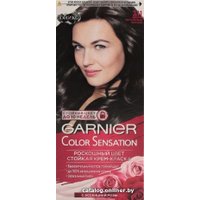 Крем-краска для волос Garnier Color Sensation 3.11 пепельный черный