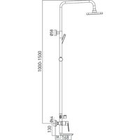 Душевая система  Gross Aqua Dyno GA9009SMD07MB