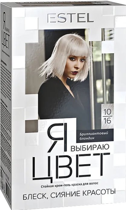 

Крем-краска для волос Estel Я Выбираю Цвет 10/16 блондин бриллиантовый
