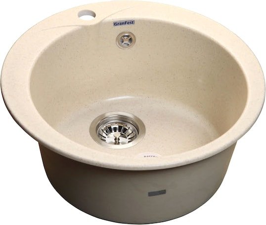 

Кухонная мойка GranFest Rondo GF-R480 (бежевый)