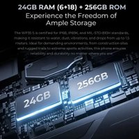 Телефон Oukitel WP35S 6GB/256GB (серый)