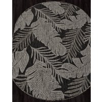 Циновка Merinos Kair S132-OVAL-DARK-GRAY (1.6х2.3)