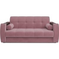 Диван Мебель-АРС Аккордеон Барон №3 ППУ 155x200 (велюр пудра НВ-178/18)