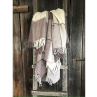 Плед Klippan-Saule Песочный меланж 170х210