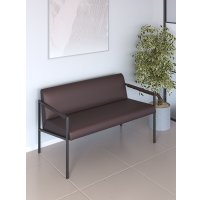 Диван MONOFIX Юнта (экокожа, коричневый)