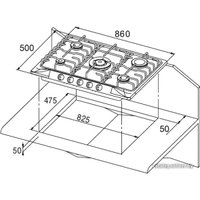 Варочная панель KUPPERSBERG FV9TGRZ C Bronze