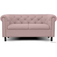 Диван Brioli Винчестер двухместный (J11/розовый)