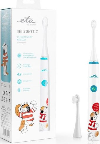 Электрическая зубная щетка ETA Sonetic Kids Maxipes Fik 0706 90000