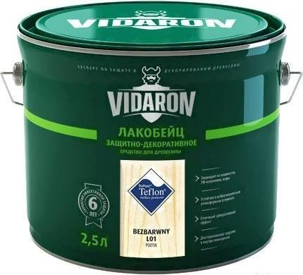 

Лак Vidaron Лакобейц L01 2.5 л (бесцветный)