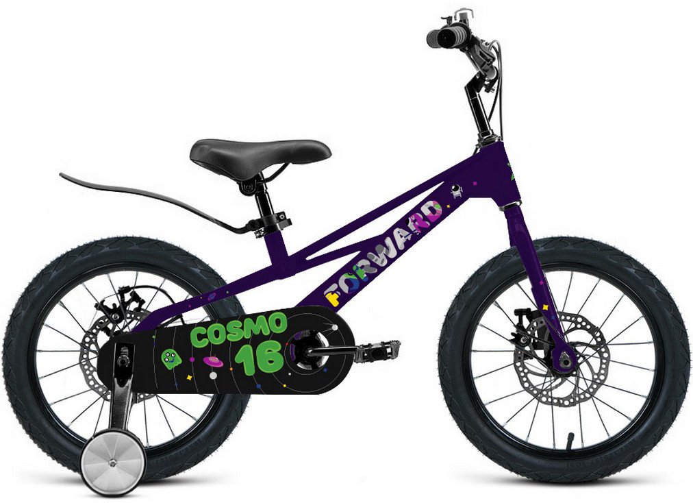 

Детский велосипед Forward Cosmo 18 2023 (темно-фиолетовый)