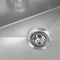 Кухонная мойка ARFEKA ECO AR мойка 600*500, коландер, дозатор SATIN DECOR VOLCANIC ROCK