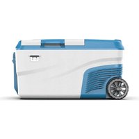 Компрессорный автохолодильник Alpicool DC30 24.8л (белый/синий, с адаптером)