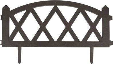 

Изгородь декоративная GardenPlast Modern (графит)