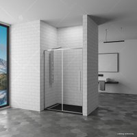 Стеклянная шторка для ванны RGW Stilvoll SV-12 32321214-11 (хром/прозраный)