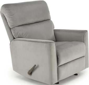 Реклайнер Halmar Karim (серый)