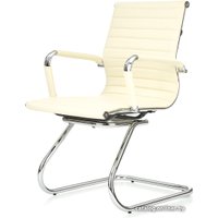 Офисный стул Halmar PRESTIGE SKID (кремовый)