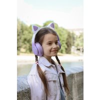 Наушники Miru Cat EP-W10 (сиреневый)