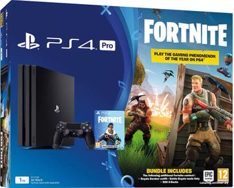 Sony PlayStation 4 Pro 1TB Fortnite Battle Royal Bomber Pack
