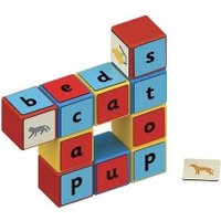 Развивающая игра Geomag Магнитные кубики собираем слова латинский алфавит GM258