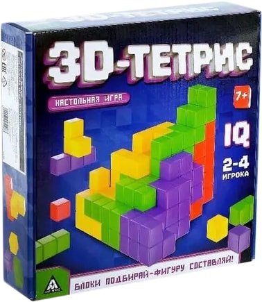 

Настольная игра Лас Играс 3D-Тетрис 3695108