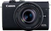 EOS M200 Double Kit 15-45mm + 55-200mm (черный)