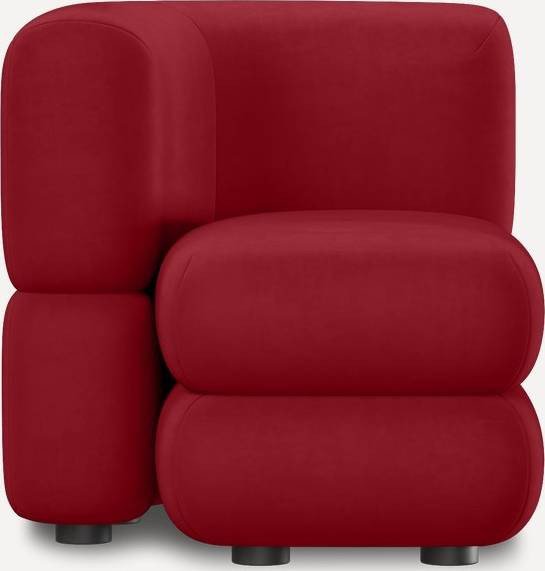 

Интерьерное кресло Divan Brera-13 244686 (Velour Cherry)
