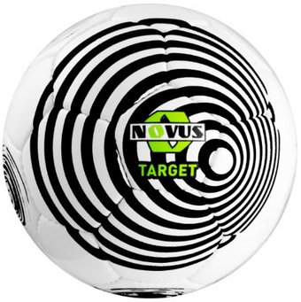Футбольный мяч Novus Target (5 размер, белый/черный)