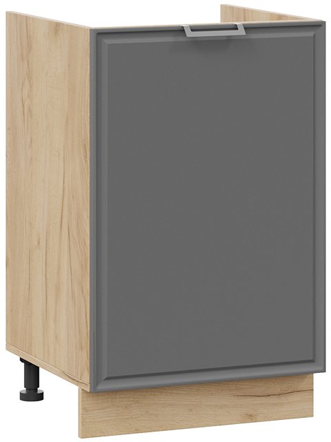 

Шкаф напольный Трия Белладжио 1Н5М (дуб крафт золотой/софт графит)