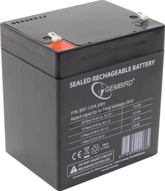 

Аккумулятор для ИБП CyberPower RC12-9 (12В/9 А·ч)