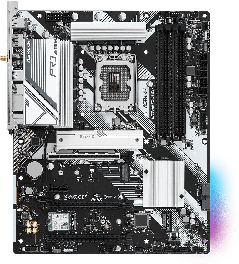 

Материнская плата ASRock B760 PRO RS/D4 WiFi