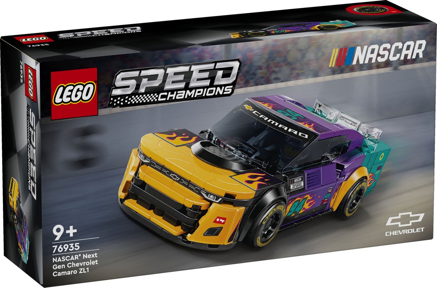 

Конструктор LEGO Speed Champions 76935 NASCAR Next Gen Chevrolet Camaro ZL1