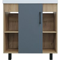  Doratiz Тумба под умывальник Лофт 80 9908.133