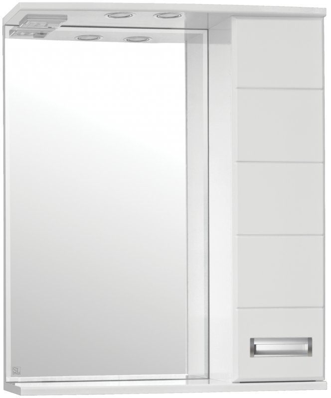 

Style Line Шкаф с зеркалом для ванной Ирис 65 (с подсветкой)