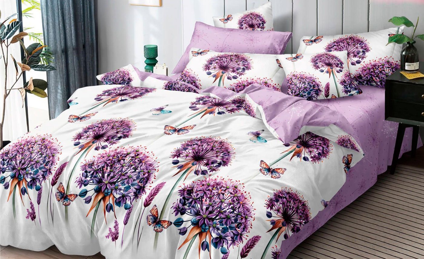 

Постельное белье Luxor №F 77000 A/B N 2сп с европростыней (поплин)