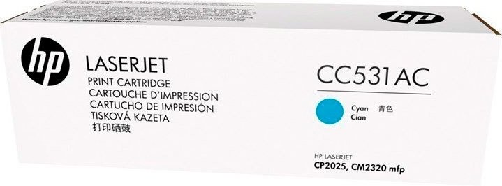 

Картридж HP CC531AC