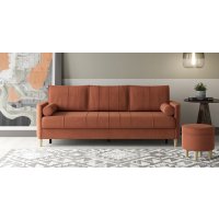 Диван Нижегородмебель Лора ТД 332 (ультра терра кирпичный)