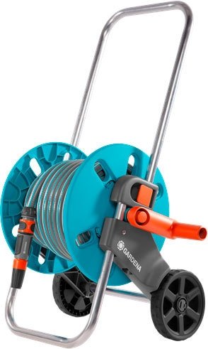 

Тележка со шлангом Gardena Тележка AquaRoll S со шлангом Classic (1/2", 20 м) 18502-20