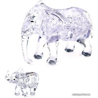 3Д-пазл Crystal Puzzle Два слона 90235