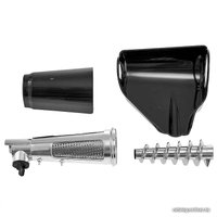 Мясорубка Delta DL-6105M (черный/красный)