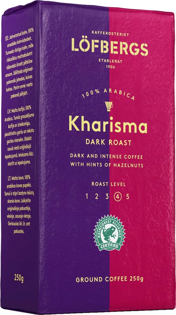 

Кофе Lofbergs Kharisma молотый 250 г