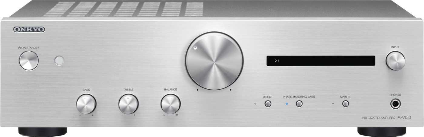 

Интегральный усилитель Onkyo A-9130 (серебристый)