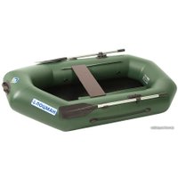 Гребная лодка Лоцман Стандарт 220 РС (зеленый)