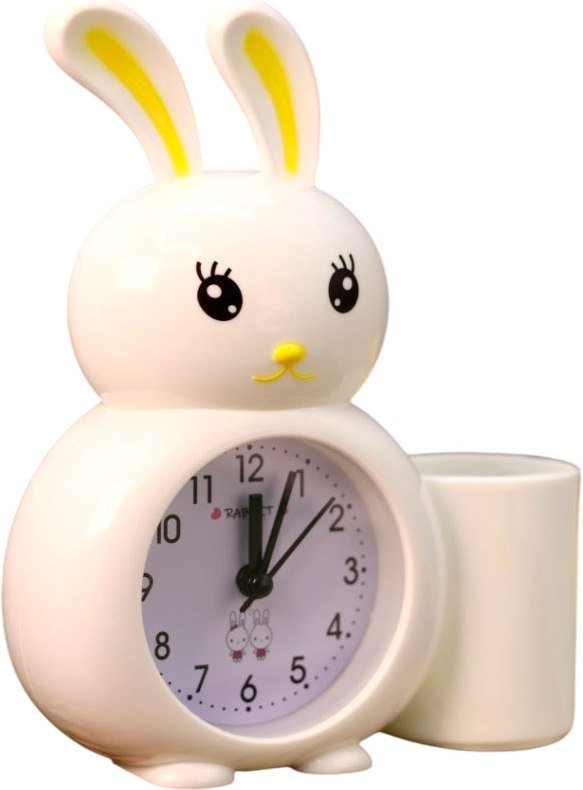 

Настольные часы ILikeGift Bunny Buzz HA-2301-01 (белый)