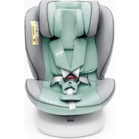 Детское автокресло Amarobaby Champion Isofix AMARO-2008CH-Se/Bi (серый/бирюзовый)
