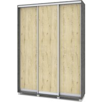 Шкаф-купе Modern Роланд Р461 (камень темный/ирландский дуб)