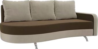 Лига диванов Премьер 105264 (правый, коричневый/бежевый)