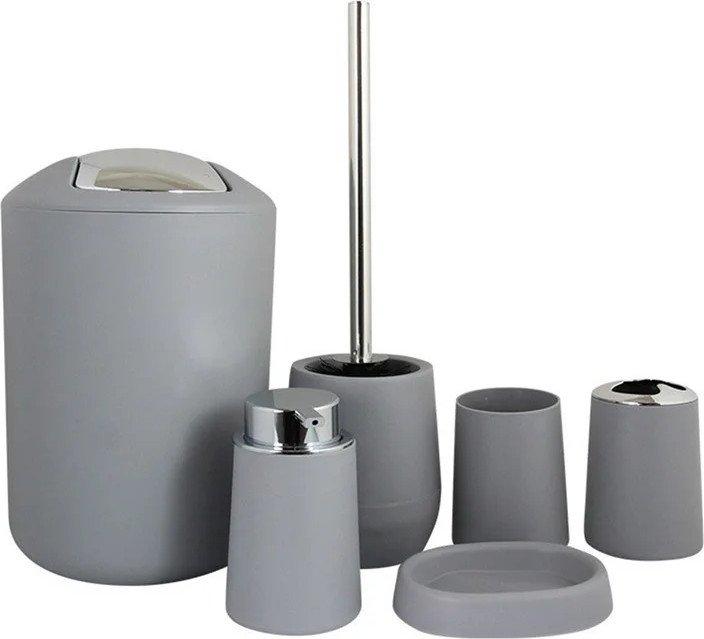 

Набор аксессуаров для ванной Saniteco 6499002888C (серый)